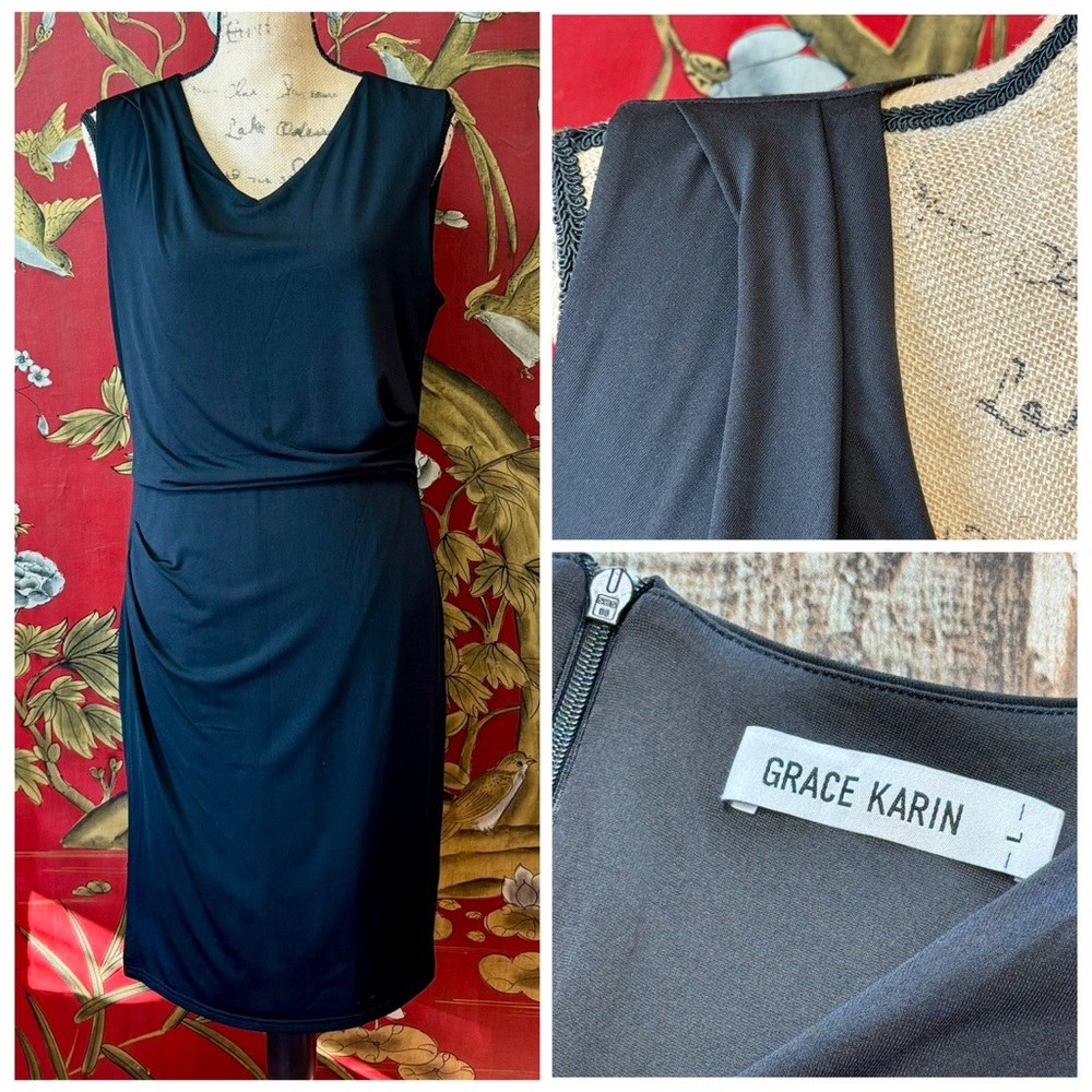 Women’s “Grace Karin” Black Dress | #G1